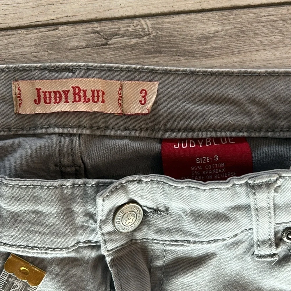Judy Blue skinny fit jeans in gray size 3
